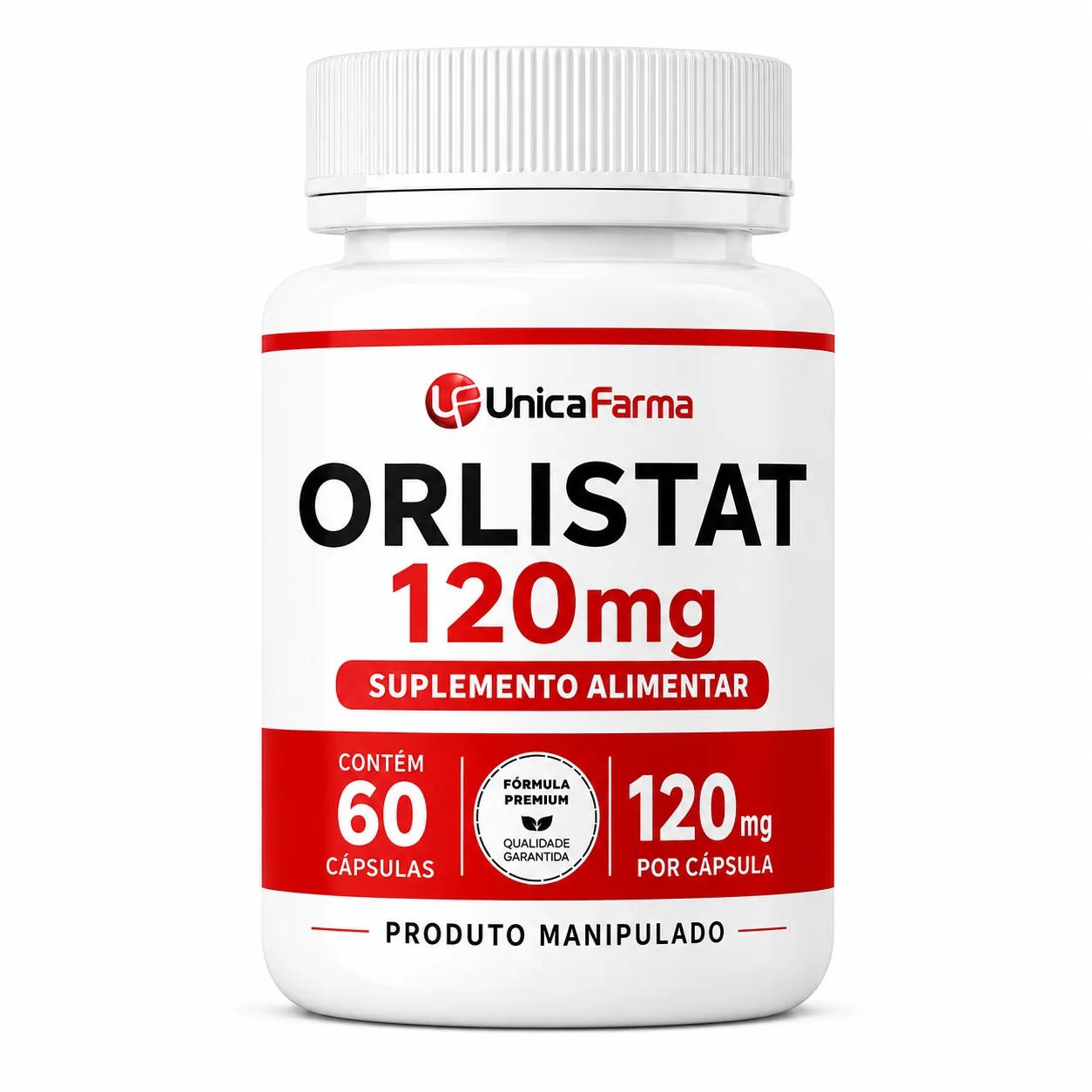 Orlistat 120mg - 60 Cápsulas