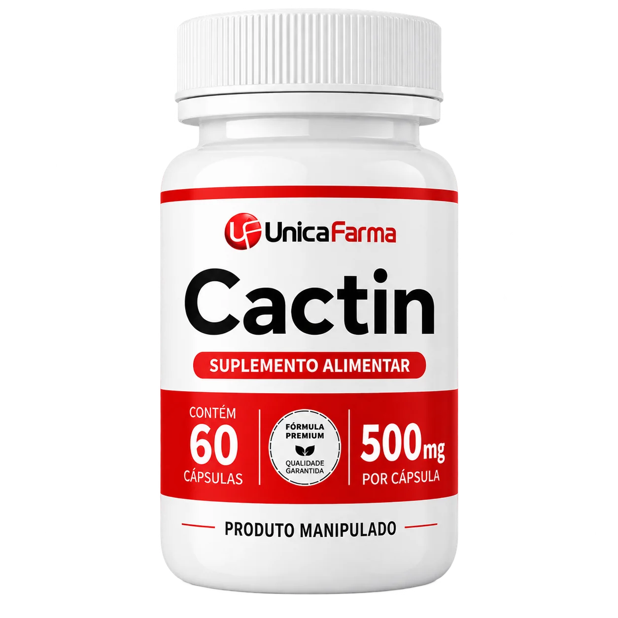 Cactin 500mg – 60 Cápsulas